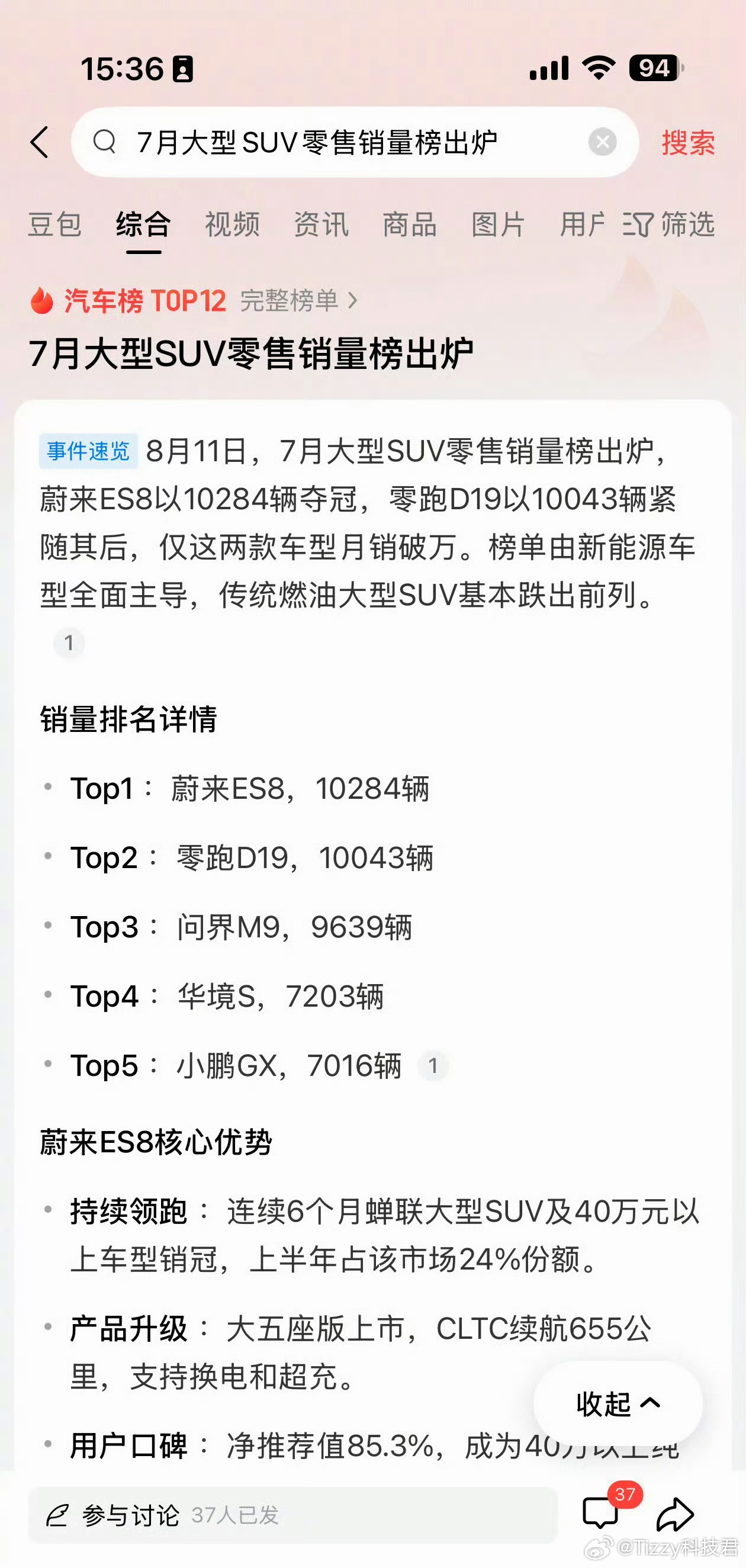 豪车换购ES8成热门选择很多豪华燃油车主置换ES8，核心是不用降低档次。品牌调性