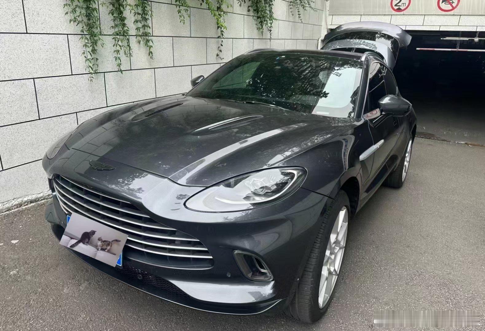 阿斯顿马丁DBX  4.0V8 骑士灰➕紫内，真好看！ ​​​