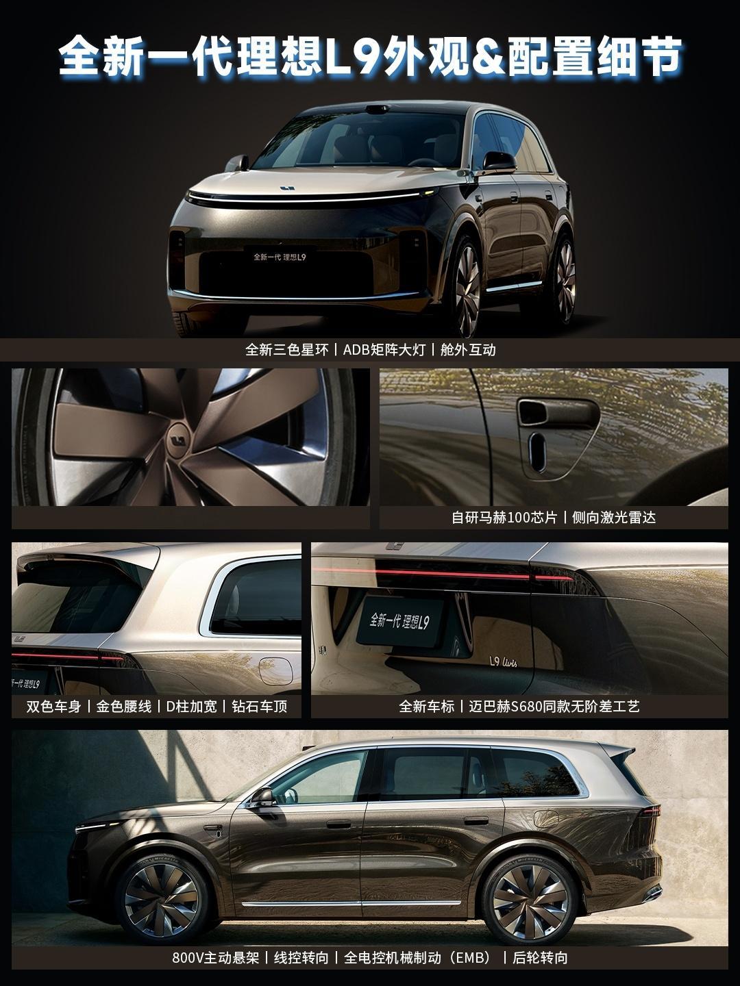 工信部公示理想「全新一代理想L9」工信部公示：👉【尺寸】- 车身尺寸5255*