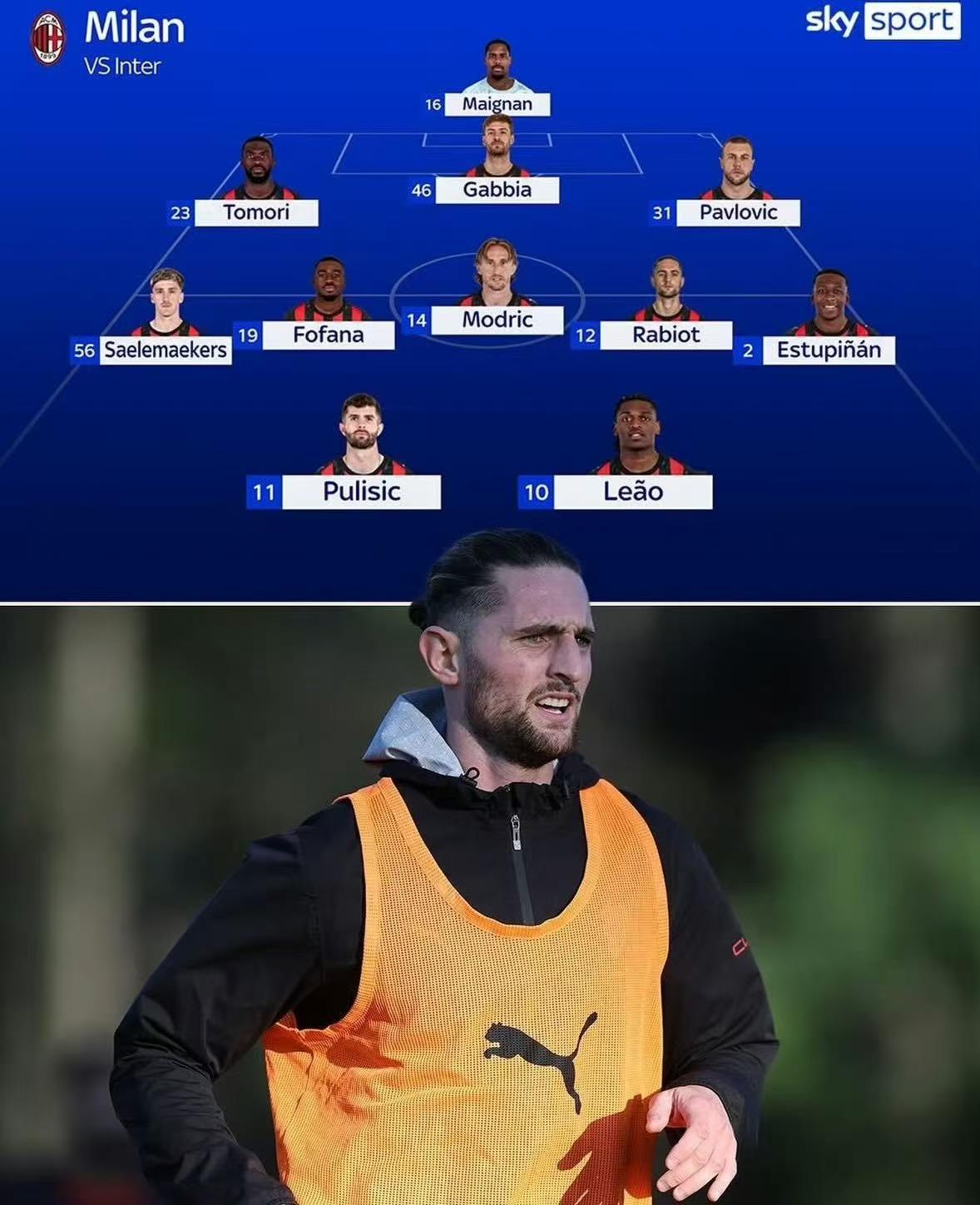 有拉比奥的米兰，特质就是不一样！
本赛季有拉比奥的米兰，成绩居然是6胜1平。有他