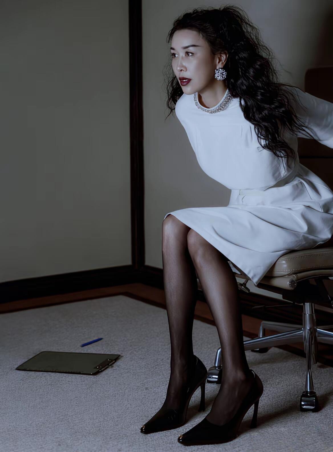 那英也有时尚的一面 