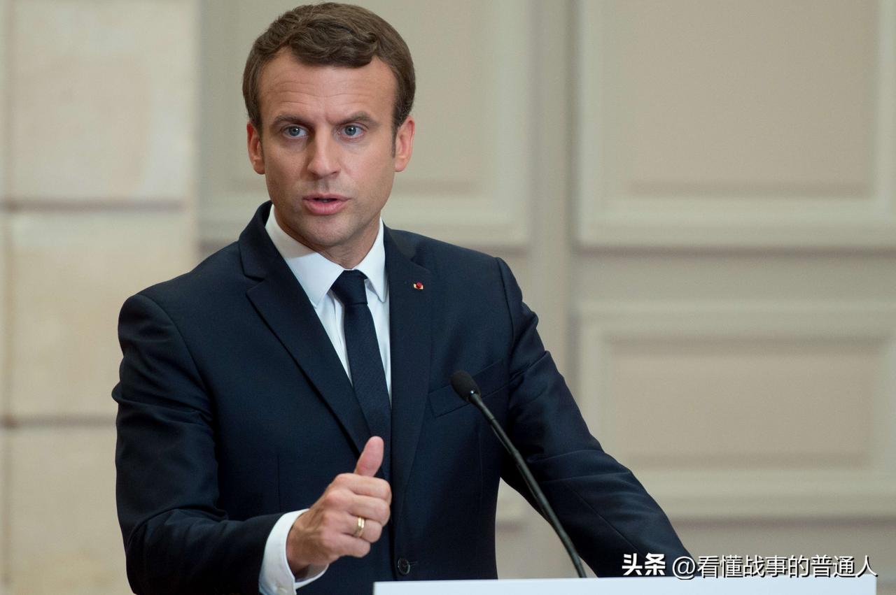 马克龙把话说死了：法国要出手，动真格的。戴高乐号核航母中断北约演习，从波罗的海全