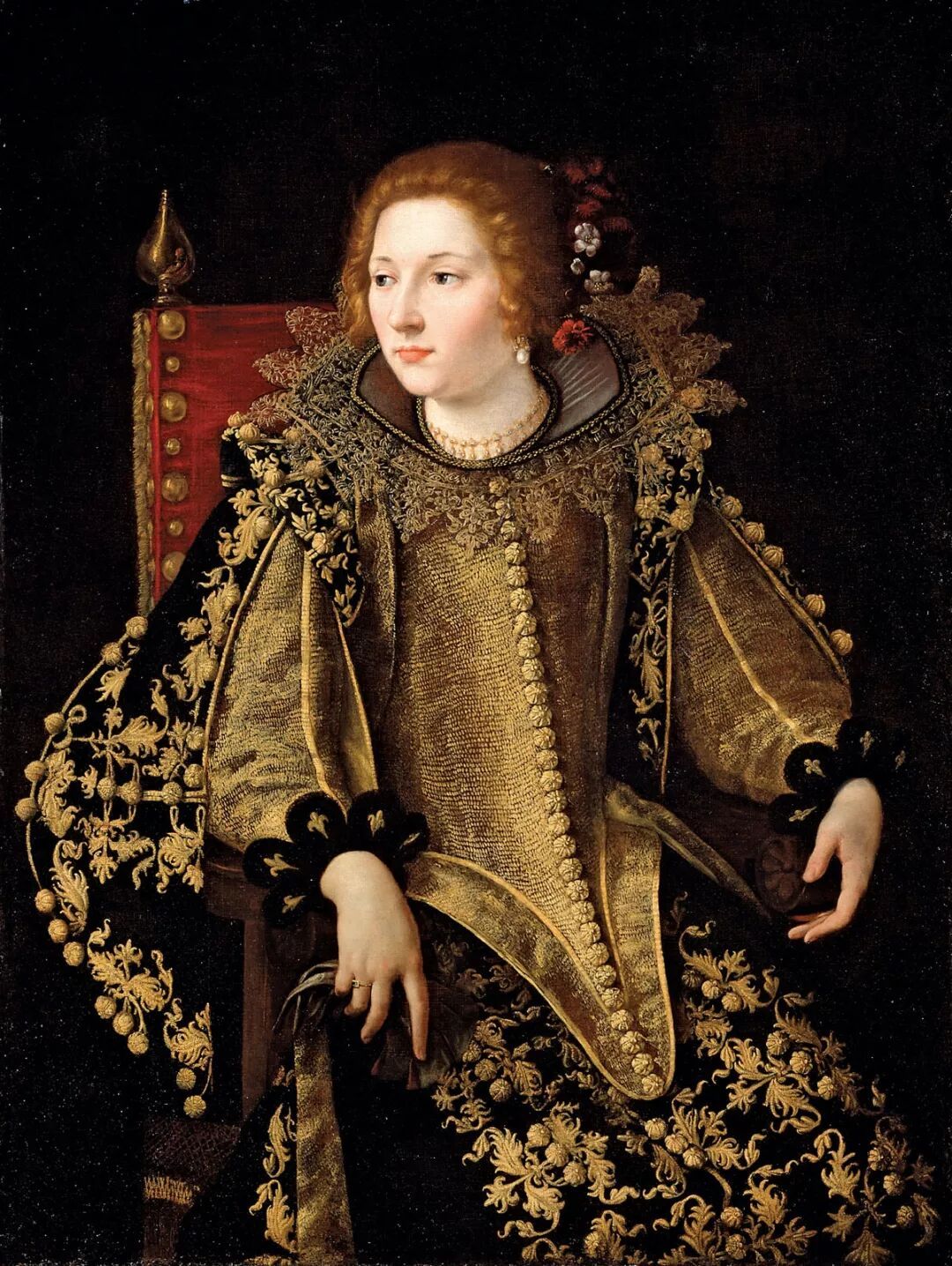 Artemisia Gentileschi成长于画家家庭，从小在父亲的画室练习绘