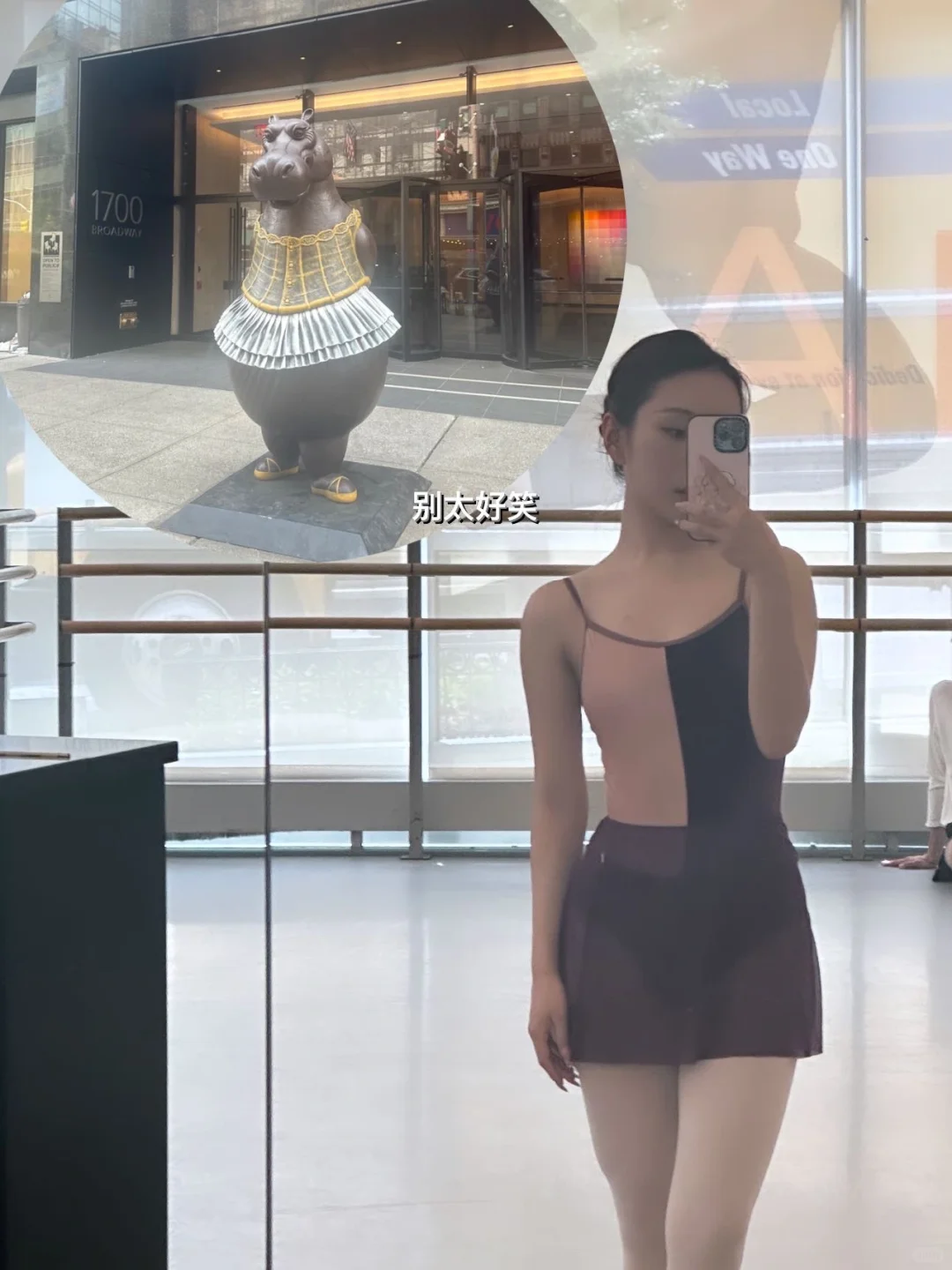 去studio路上看见这个河马我真的会破防