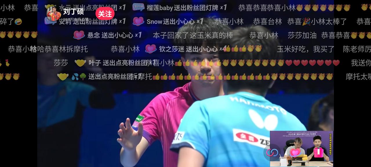 张本智和被台林以4比1击败，止步八强。此次世界杯，张本宇对一双儿女寄予很大厚望，