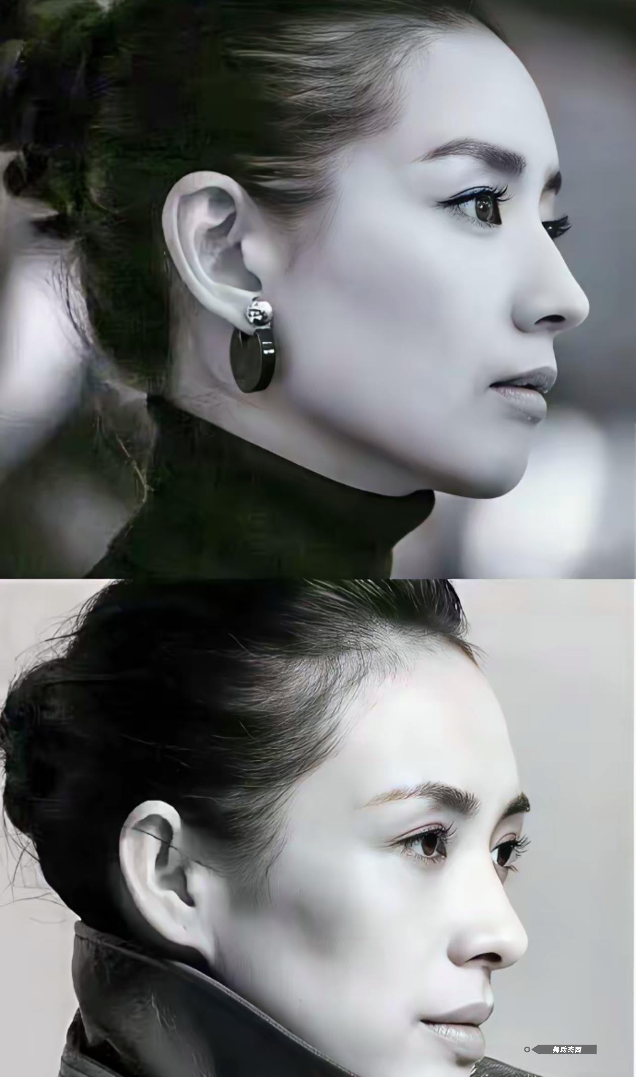 董洁和章子怡侧脸对比，谁更有美人相？美人 美女 章子怡 董洁