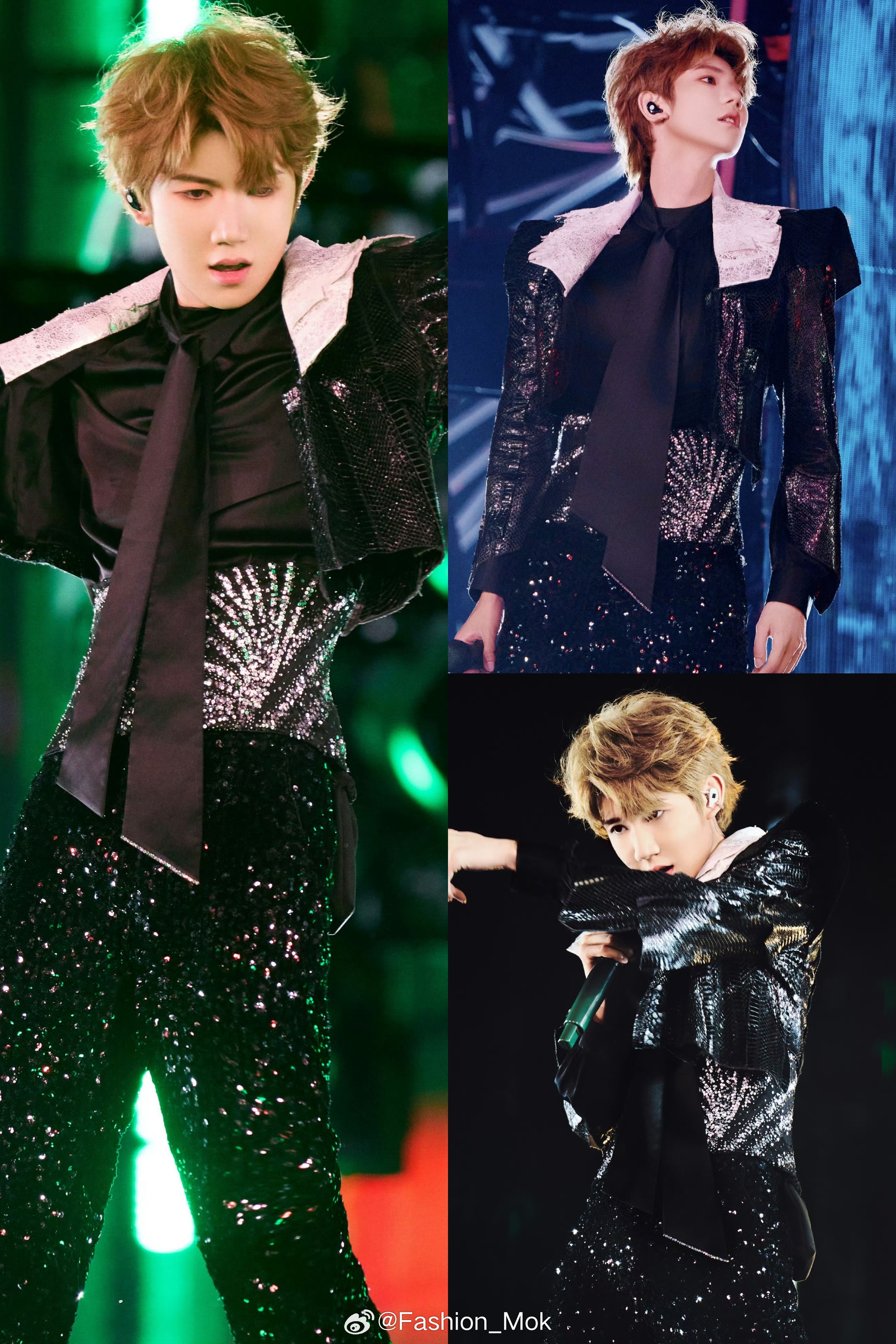 MOK_StarStyle 近期明星高定造型盘点1️⃣ 侯明昊 in Georg