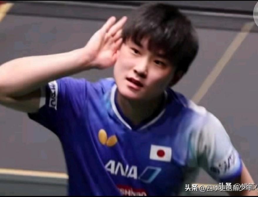 乒乓球混合团体世界杯第二轮循环赛，日本队VS德国队。
  张本智和你想听到什么？