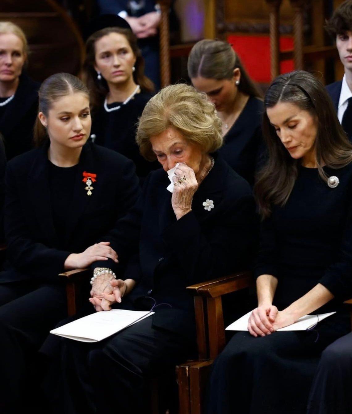 新闻 2026.1.19 各国王室成员出席已故希腊公主艾琳的葬礼Part 2，葬