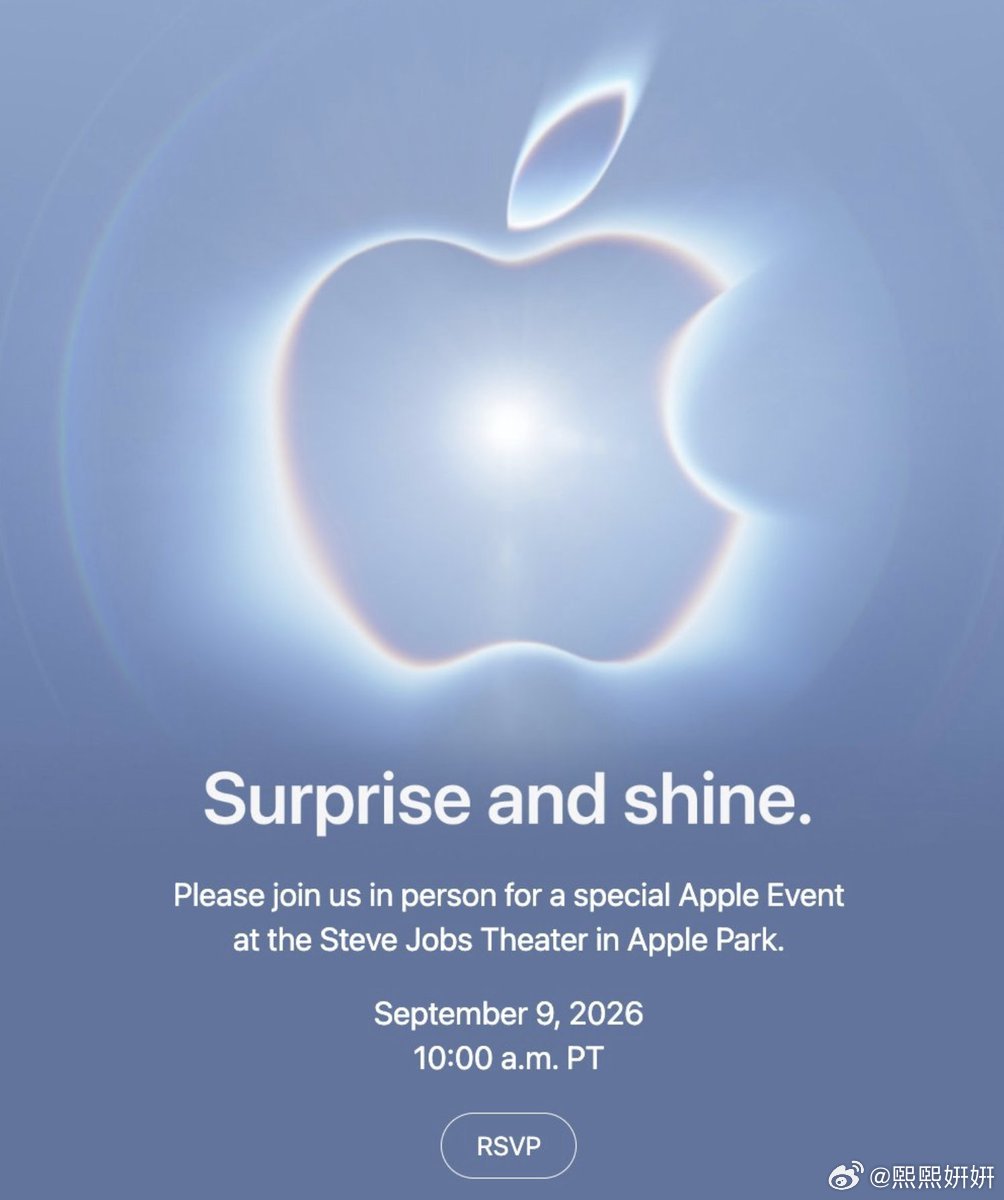 距离Apple特别活动倒计时2天 ​​​