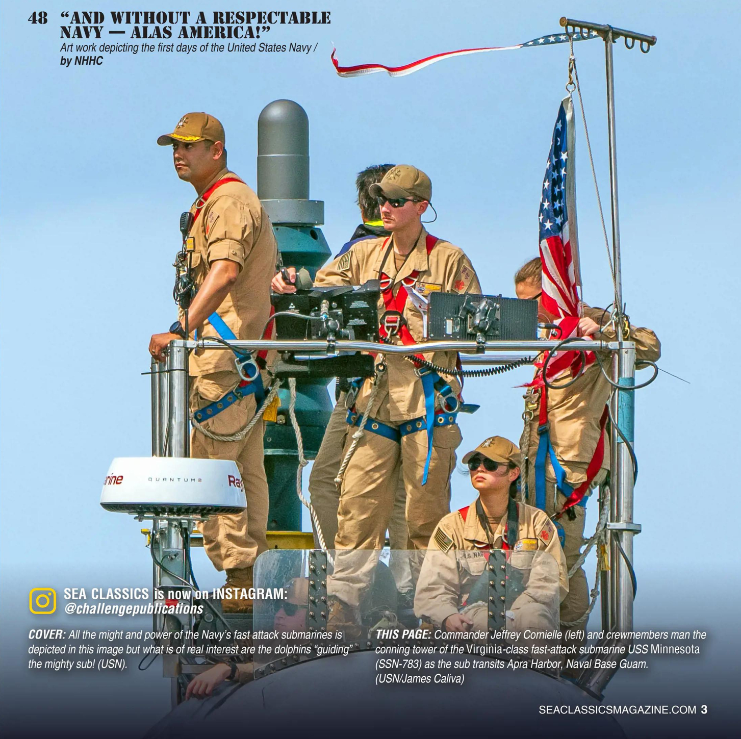 烽火问鼎计划每天认识一件兵器 美国海军“弗吉尼亚”级快速攻击核潜艇 “明尼苏达”