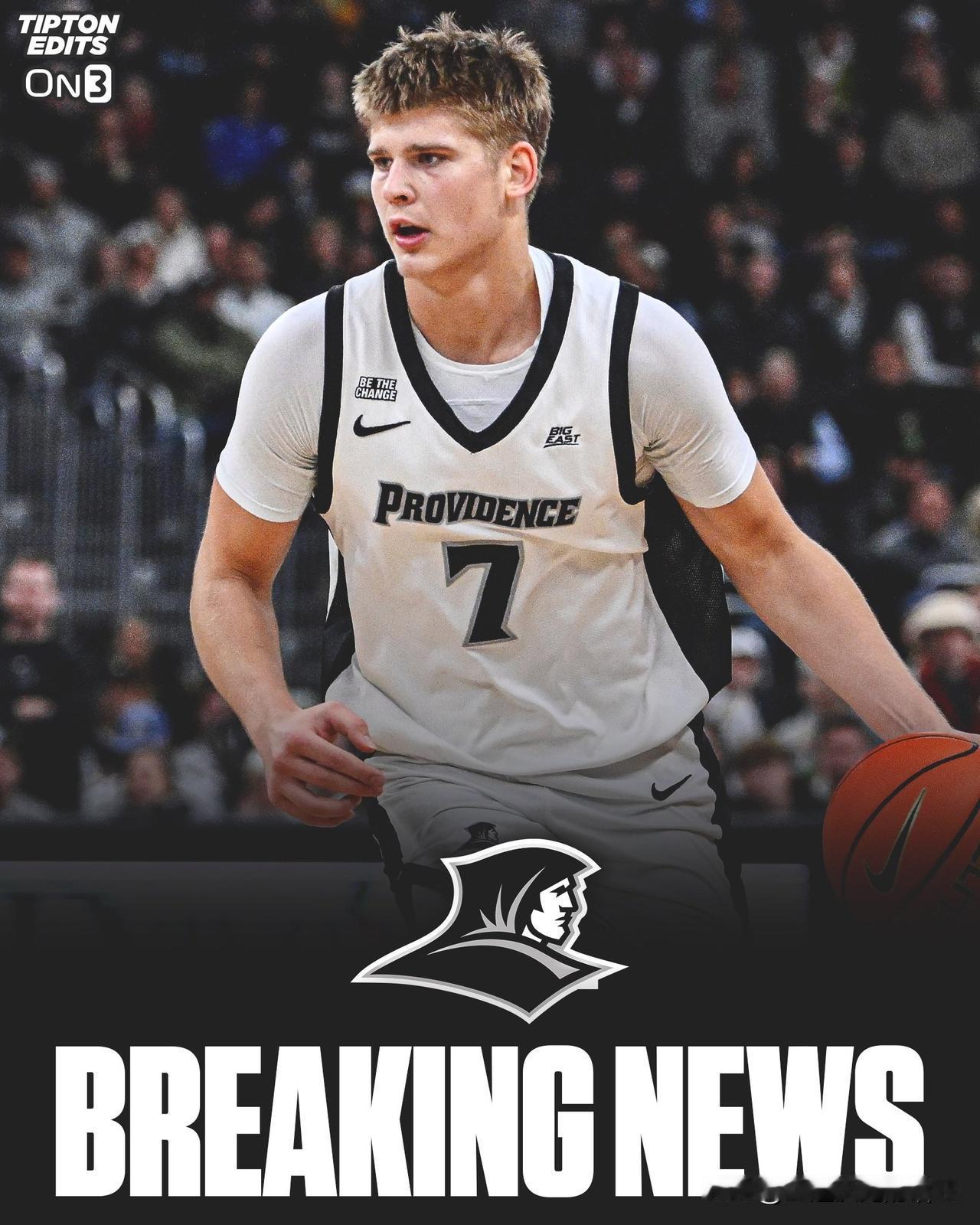 普罗维登斯学院侧翼Stefan Vaaks计划进入转学市场，身高6-7=201，