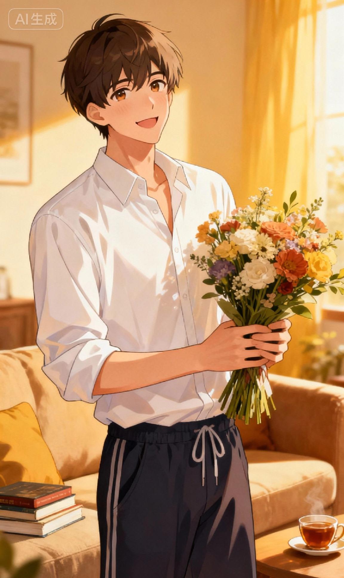 不抽烟，不喝酒，不一定是好男人
对父母孝顺，
对妻子有爱。
对孩子有耐心。

不