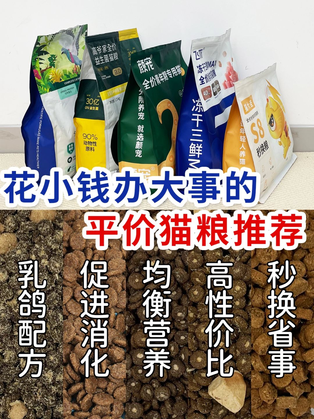 实话实说！2024热门平价猫粮推荐功课来了！