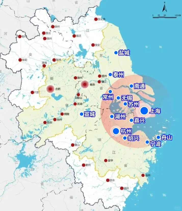 1.5小时交通半径，14座城共建“上海大都市圈”