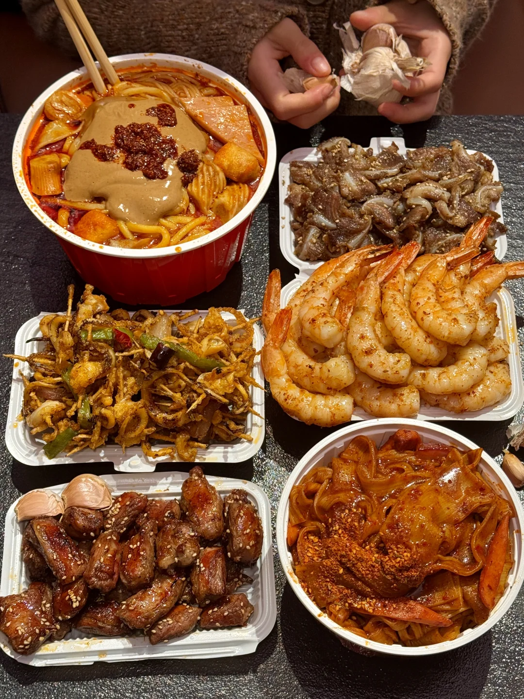 确实是杭州皇帝级别的夜宵。。。。