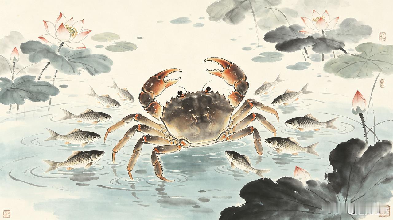 上联：水中无鱼虾称霸
下联：山里无虎猴称王