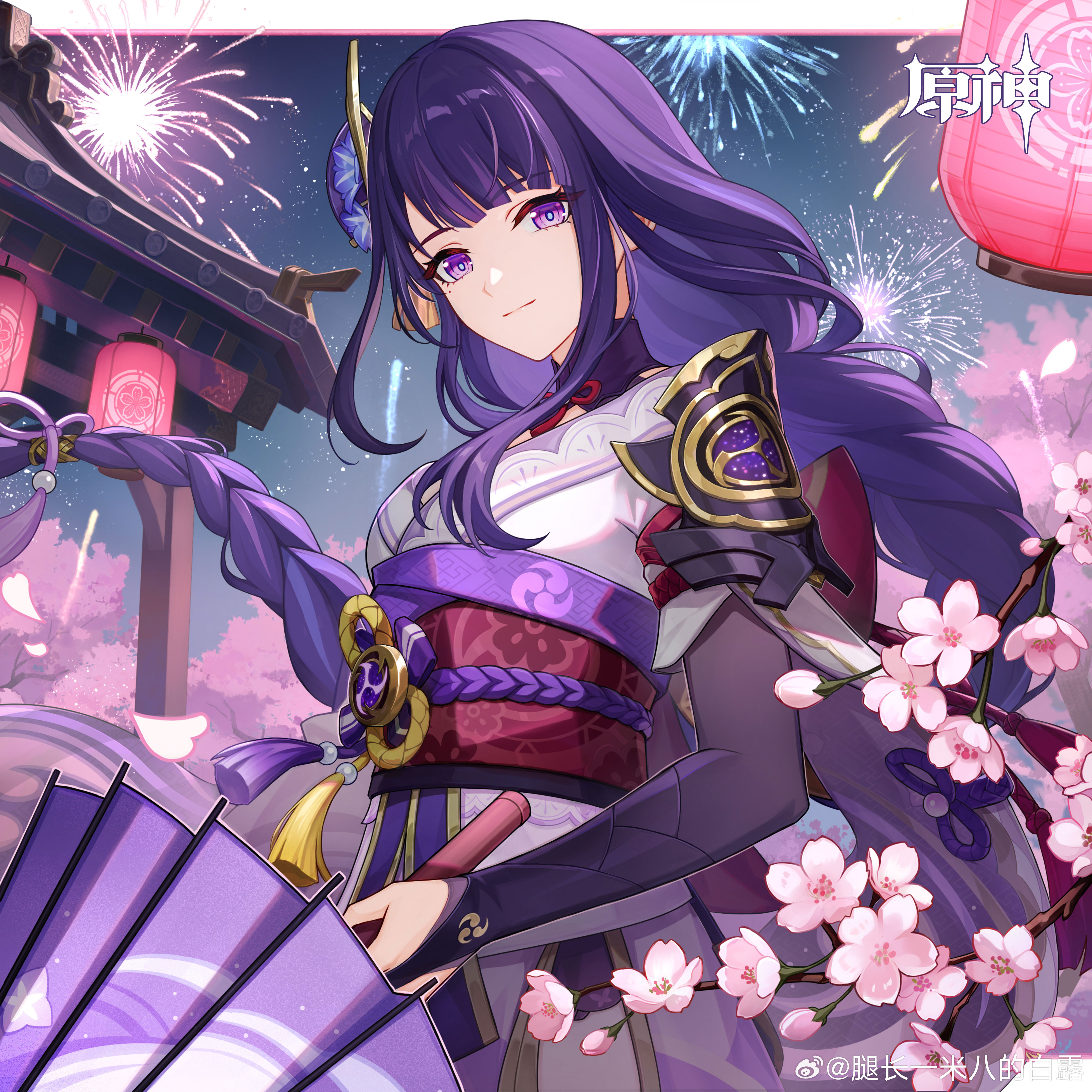 原神原神挪德卡莱原神月之七雷电将军生日快乐！就算是须臾的美景，也可以深藏在心底，