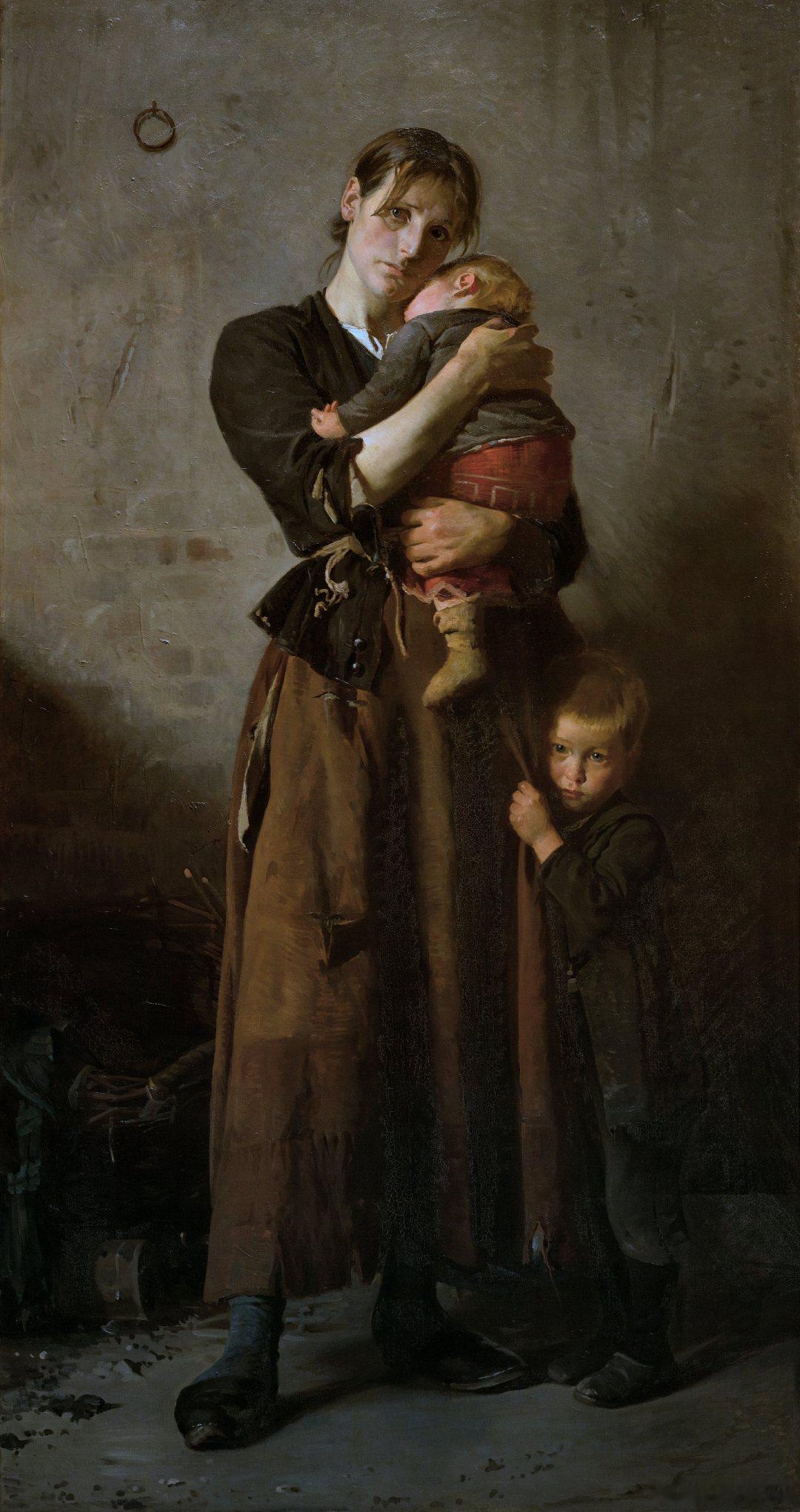 西洋历史文化鱼缸[超话] 丹麦画家Frants Henningsen（1850-