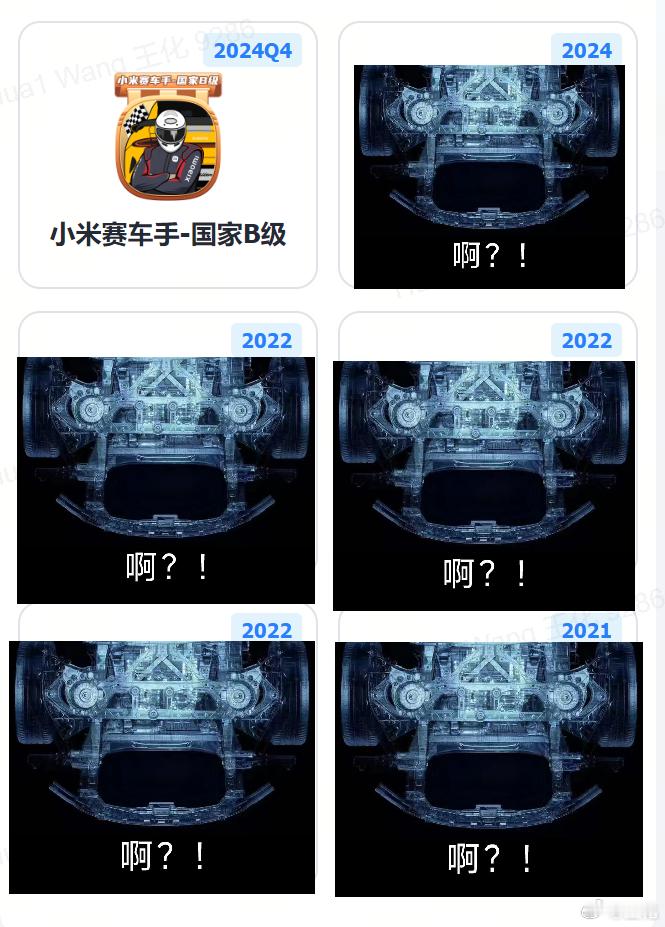 虽然我的赛照因为跨年原因还没拿到，但是不影响我先晒晒内部的荣誉勋章了[哈哈]等我