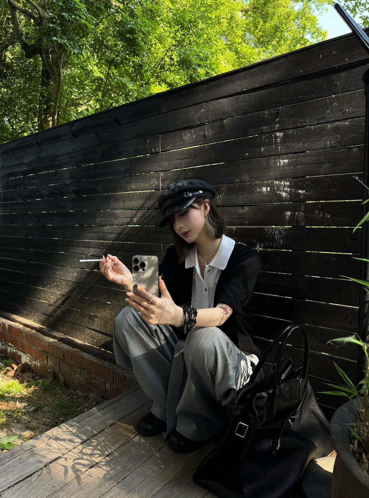 喜欢今天的自己。ootd inmyfeeling 今日份酷妹