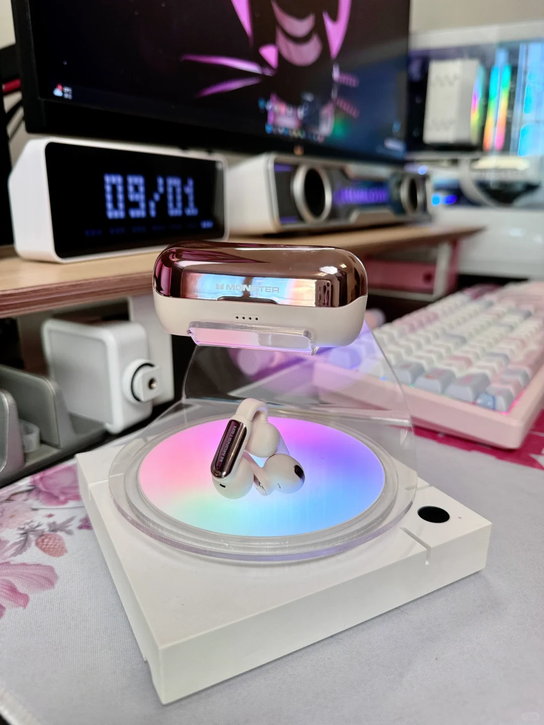 舒适治愈系听歌🎧——魔声AC601耳环蓝牙耳机