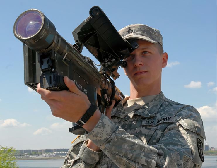 每天认识一件兵器 美国FIM-92“毒刺”防空导弹FIM-92“毒刺”（Stin