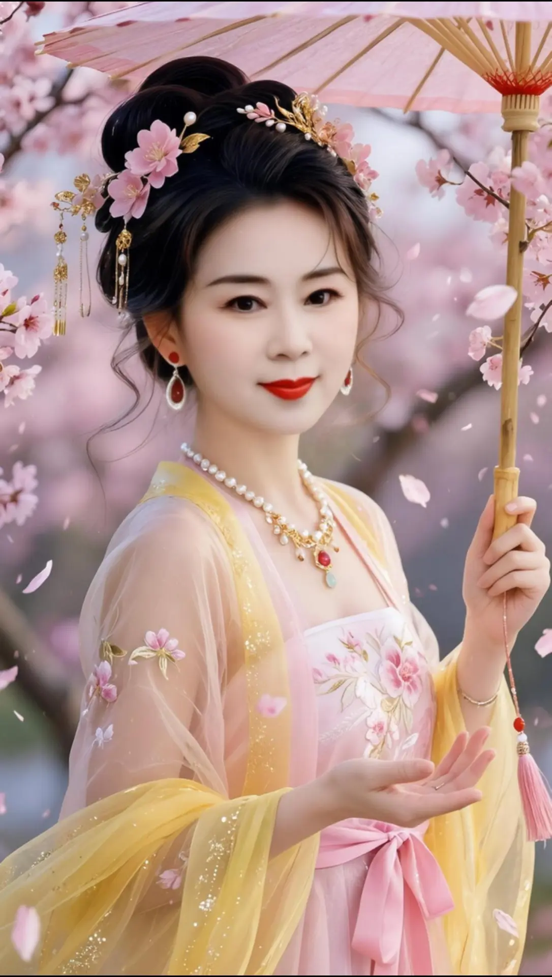 AI桃林古风写真 随变ai随便玩