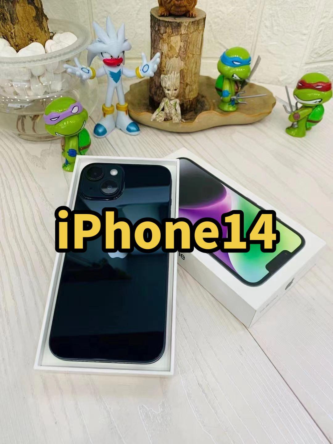 极品来了iPhone14 黑色256G 国行
 激活4天[爱慕]电池100充4次