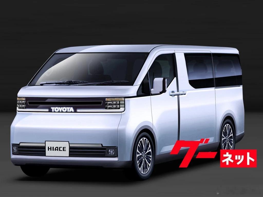 喷了，全新一代丰田平头海狮的假想图，这不就是中式纯电货拉拉？你最好别是华晨生产的