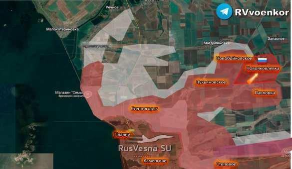 俄国防部：第聂伯集团的突击部队占领了扎波罗热州的新亚科夫利夫卡定居点

国防部报