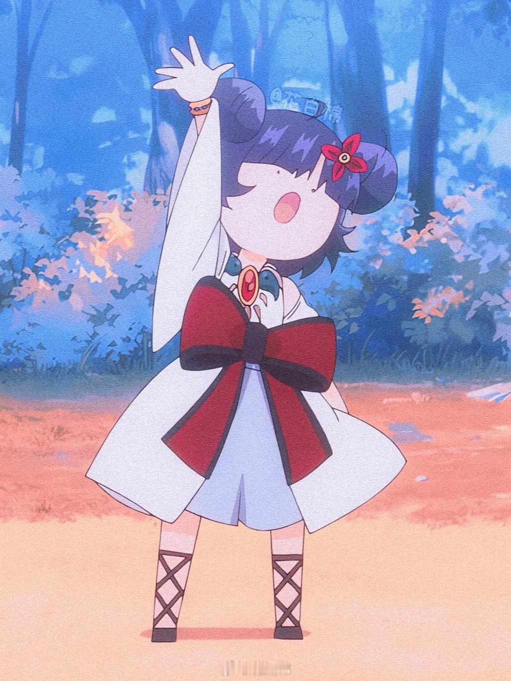 金秋产粮节金秋壁纸大放送 「少女怪兽焦糖味」x 赤石黑绘 💜一身怪兽之躯，藏一
