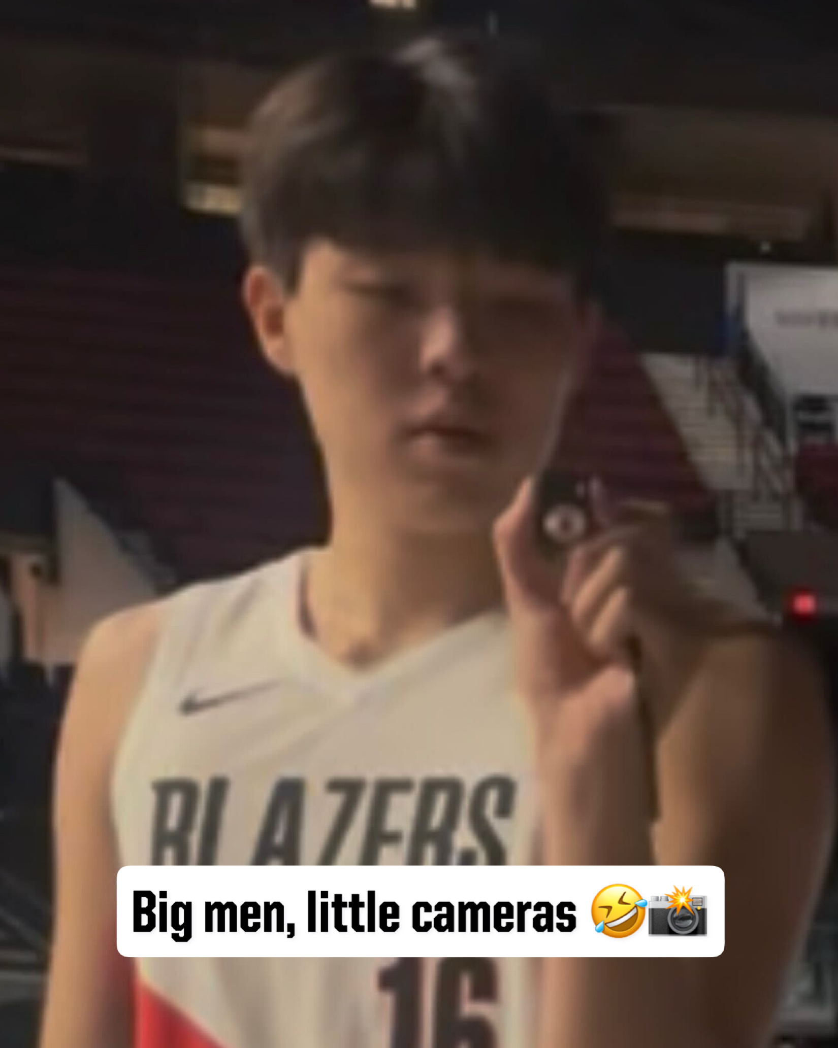 不容易，终于得分了nba [笑而不语] 杨瀚森季前赛首秀 ​​​