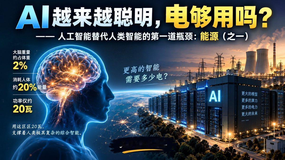 AI普及之后，电还够用吗？干同样一件事，AI消耗的电量要比平常大得多。

AI越