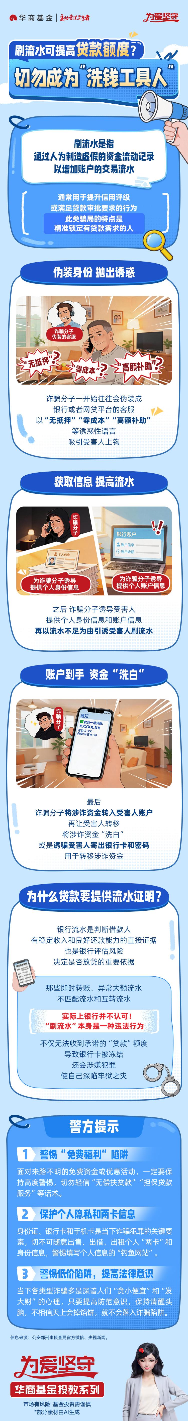 2026反洗钱丨华商基金：刷流水可以提高贷款额度？切勿成为“洗钱工具人”