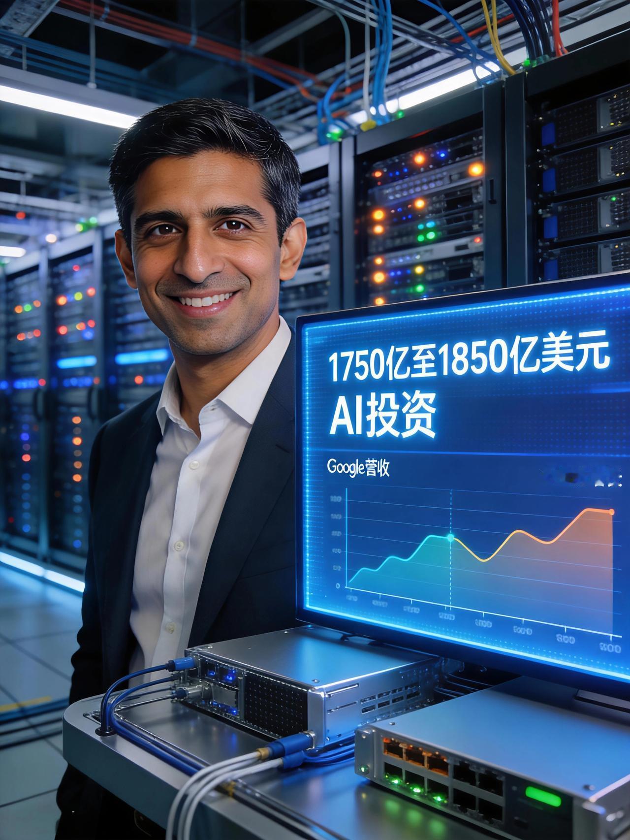 谷歌老板梭哈AI，一年要花近1.3万亿，网友：这得收多少广告才能回本？

科技圈