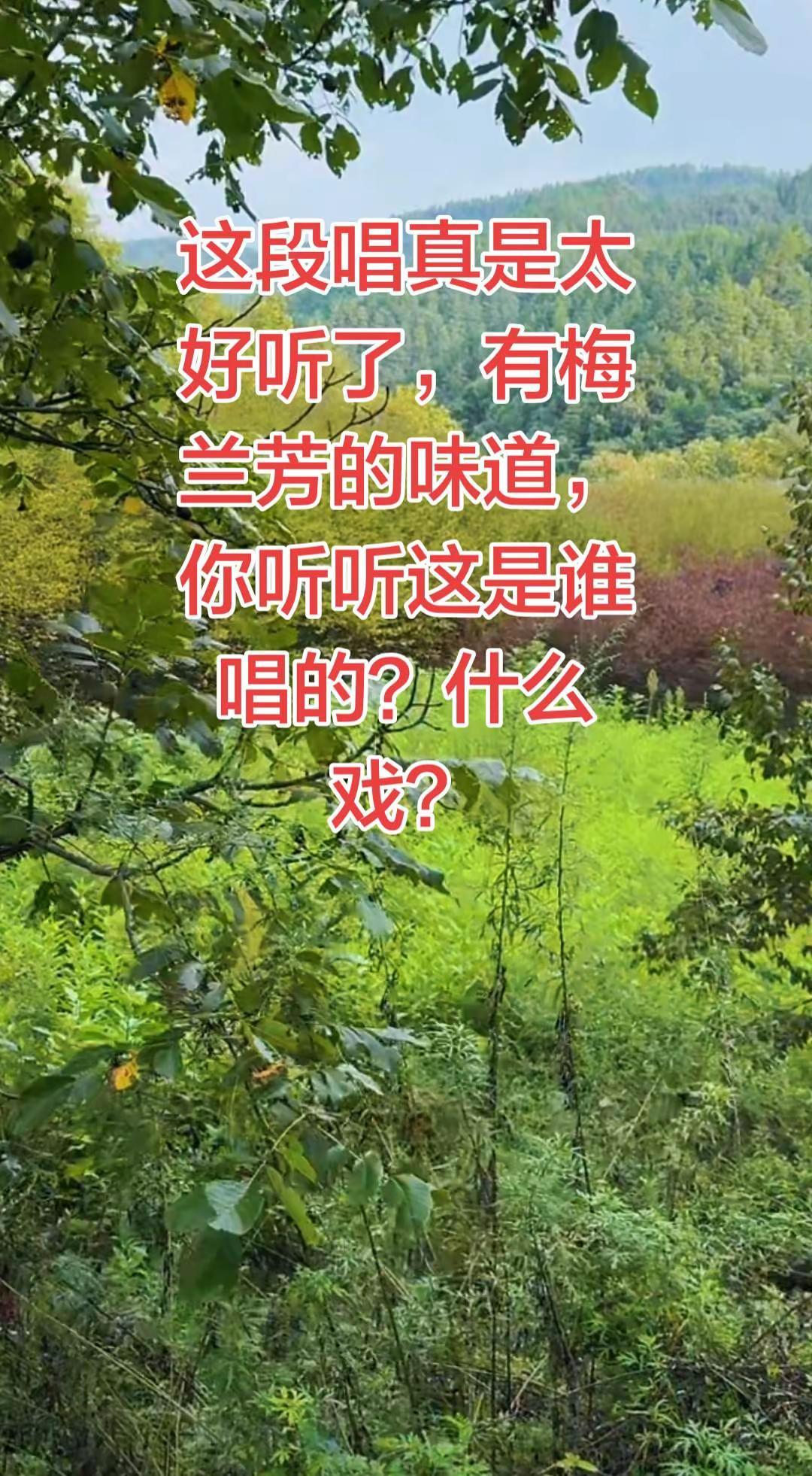 这段唱是谁唱的？京剧国粹