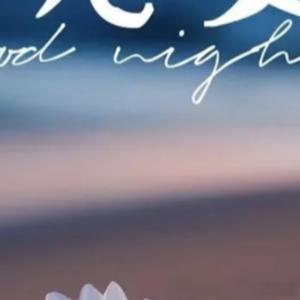 晚安心语 疲惫是未来的蜜糖罐，今日的每滴汗水，都会在收获时节，酿成最甜的晚安。坚