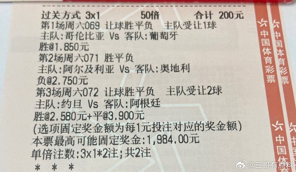 又来做饭啦，今天依旧是2加3，没有悬念。巴拿马vs英格兰世界杯预测阿根廷vs奥地
