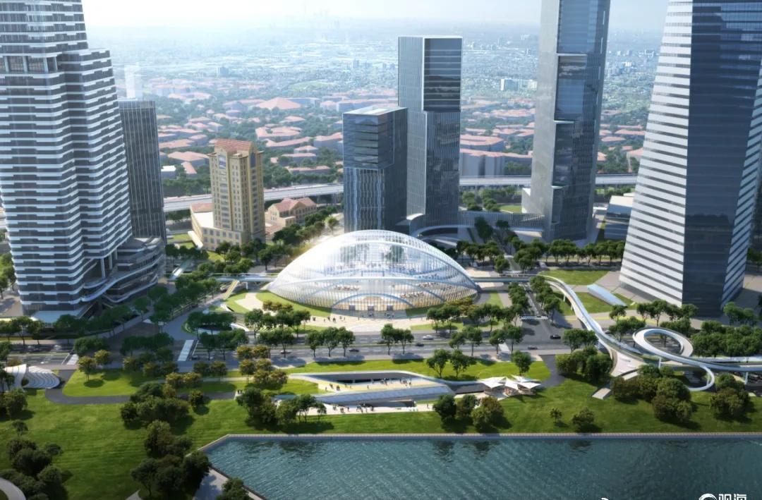 市北再添新地标！“世界之眼”明年正式对外开放
作为国家交通部“十四五”
综合客运