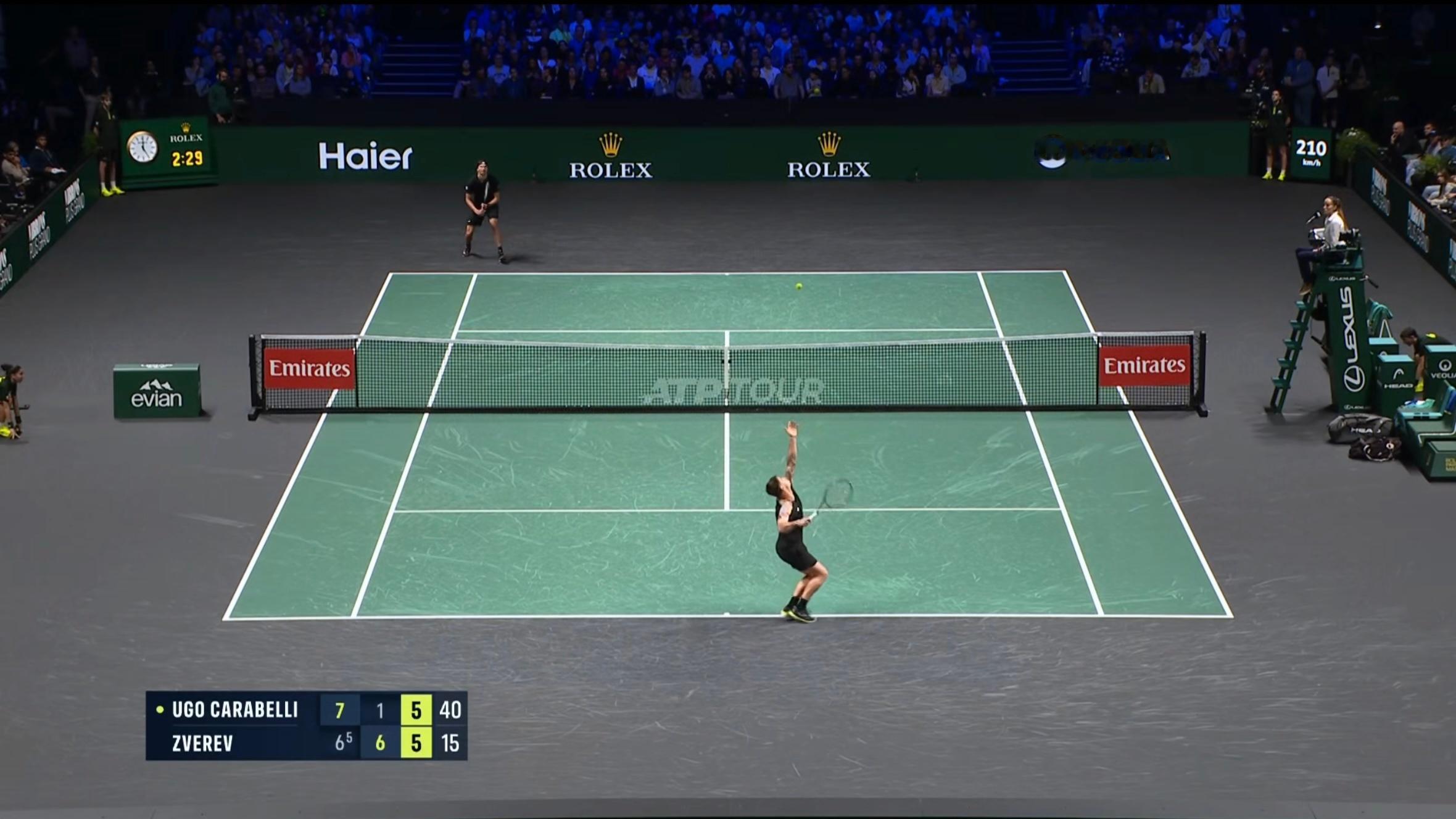 巴黎大师赛的转播看着真难受，而紫薇又缠斗到了决胜盘的最后阶段…… ​​​