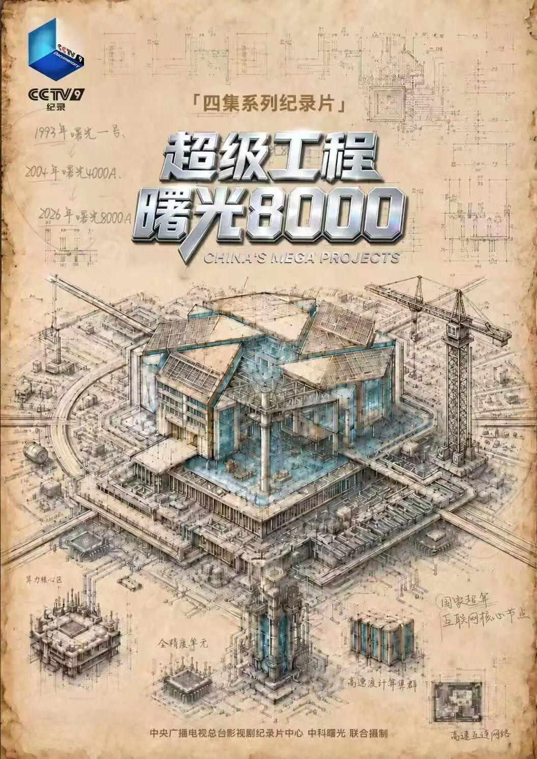 多项重磅科研成果出圈！幕后算力功臣曙光8000要上央视了

最近不少前沿科研成果