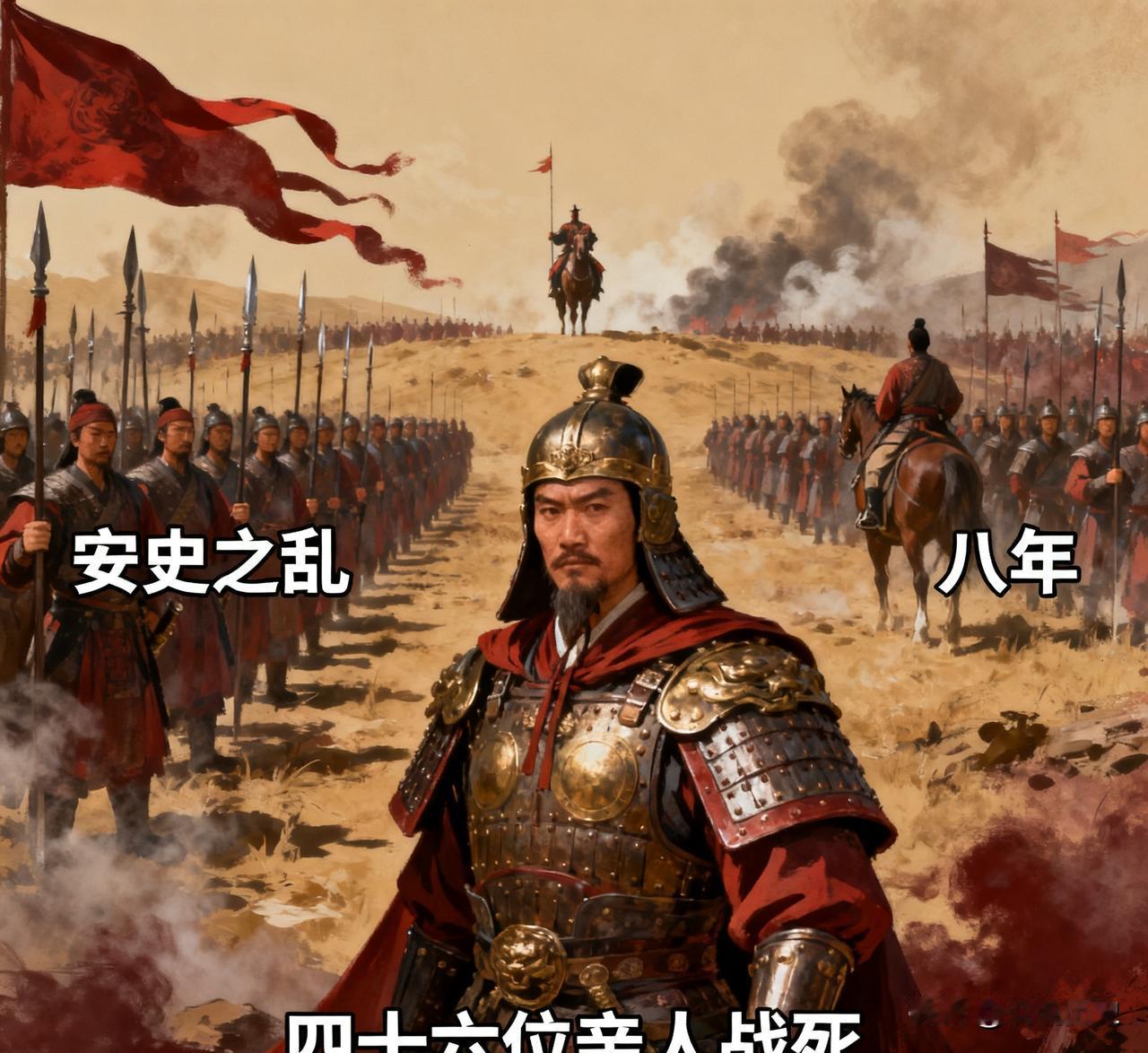 763年，战功赫赫的中唐名将仆固怀恩公然叛乱，唐代宗派人谴责：“朕对你不薄，为何