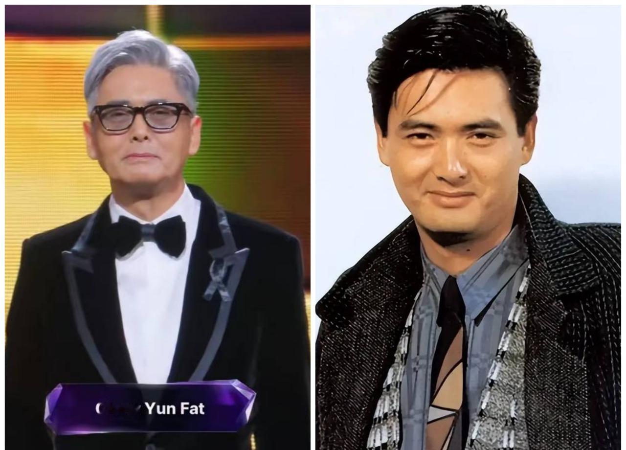 昔日的“赌神”如今已近古稀之年，但周润发那一头茂密的黑发和精气神，依然让不少年轻