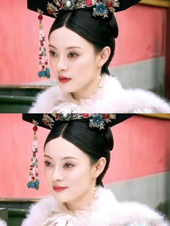 孙俪儿子画个妆直接能演甄嬛了 小小年纪就有古装剧女主感，清秀又灵动，像极了初入宫