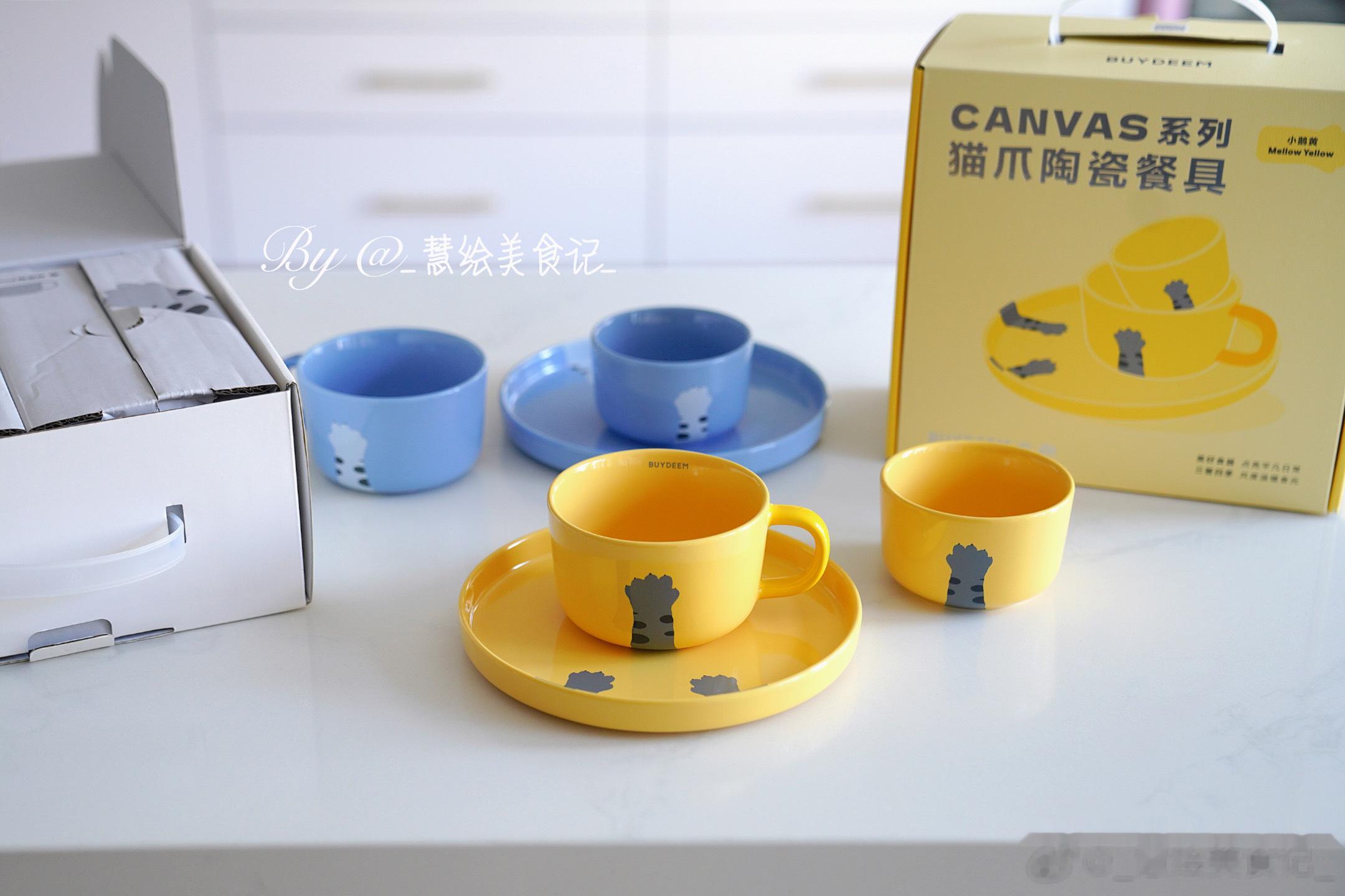 可爱猫猫盘(=^o^=)喜欢哪个💛💙 ​​​