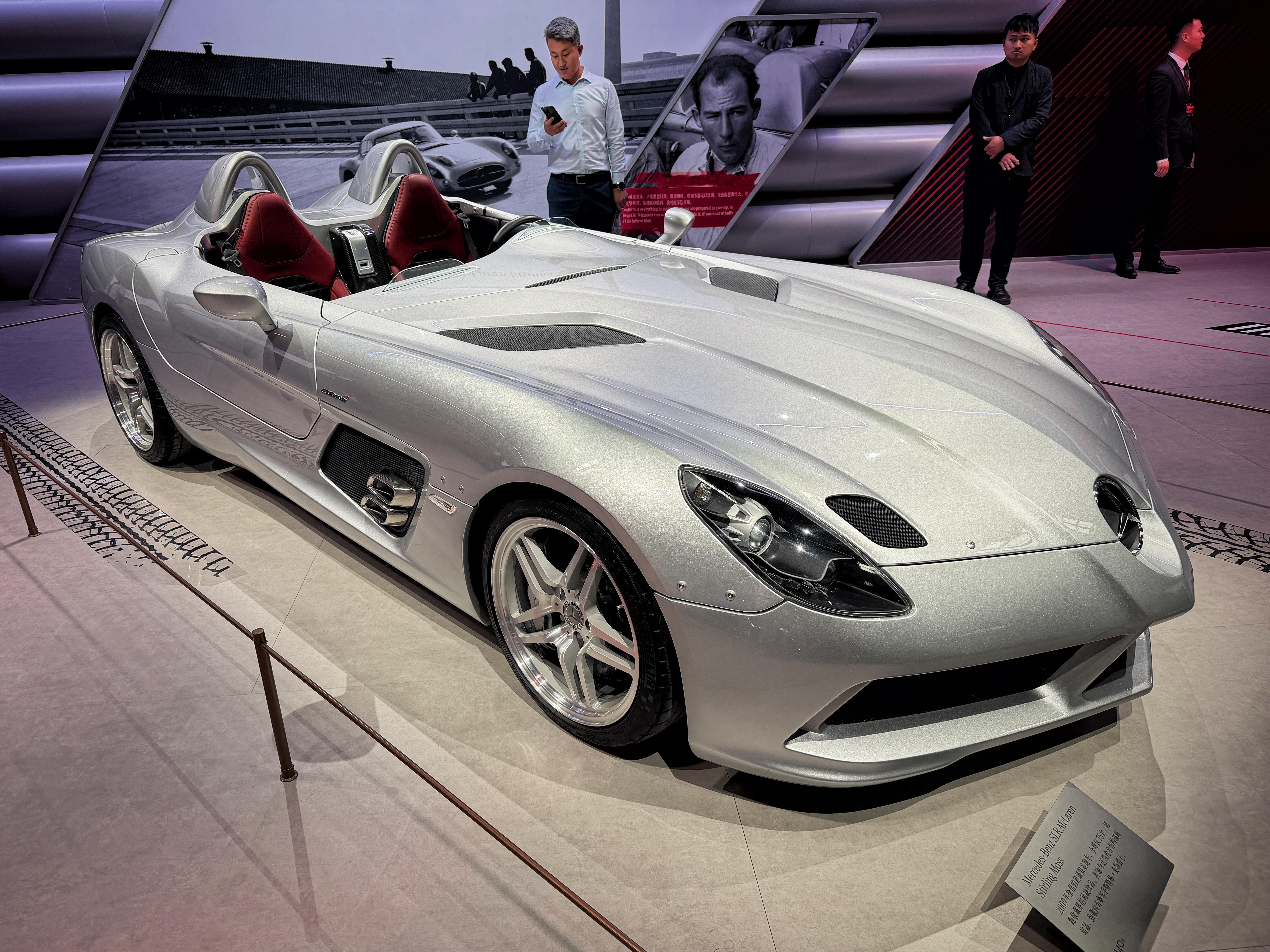 车展最让我心动的一台车，SLR Stirling Moss（2009），至今还有