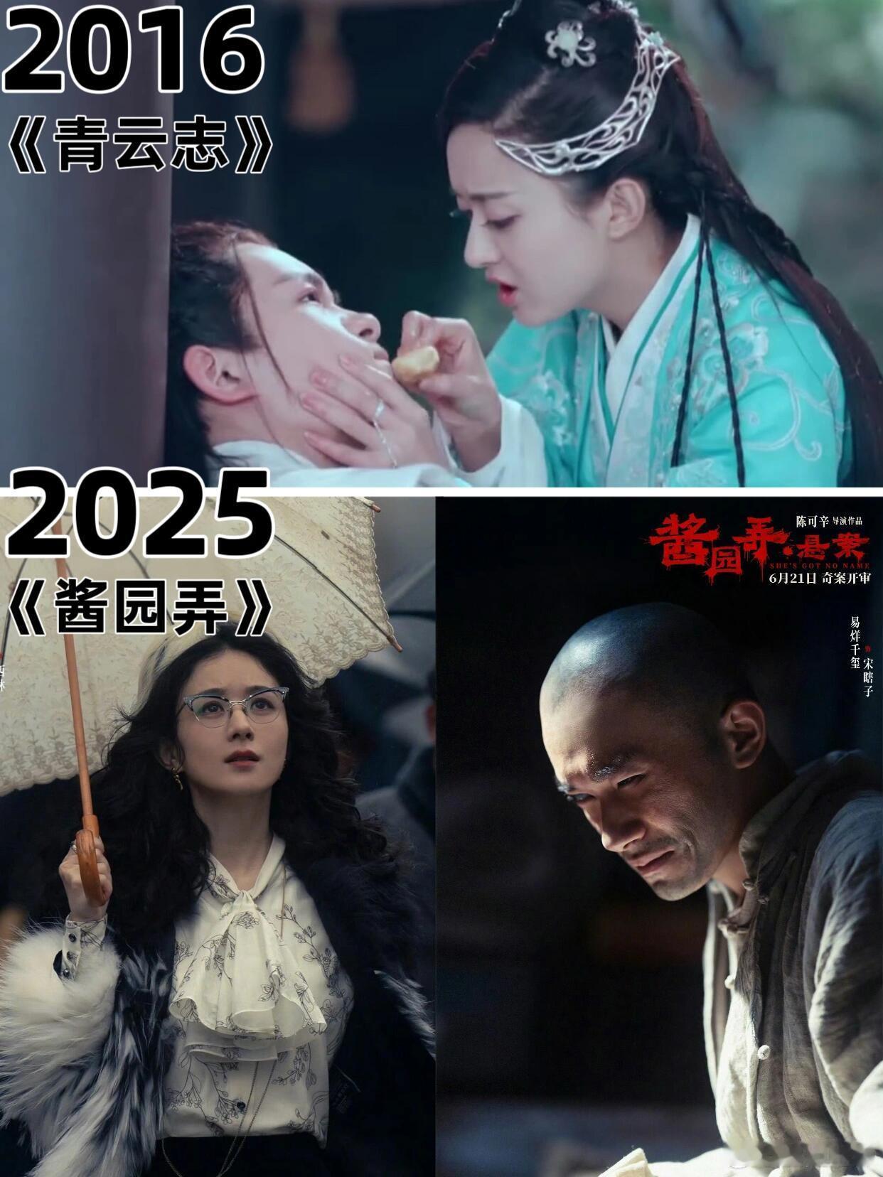 近十年时间过去了，赵丽颖还能认出易烊千玺弟弟吗[doge] ​​​