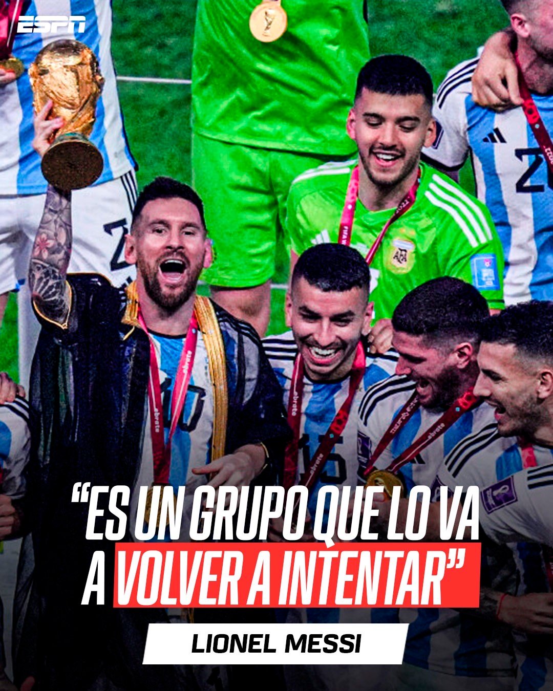 🎙梅西在《体育中心》的专访中谈及世界杯：