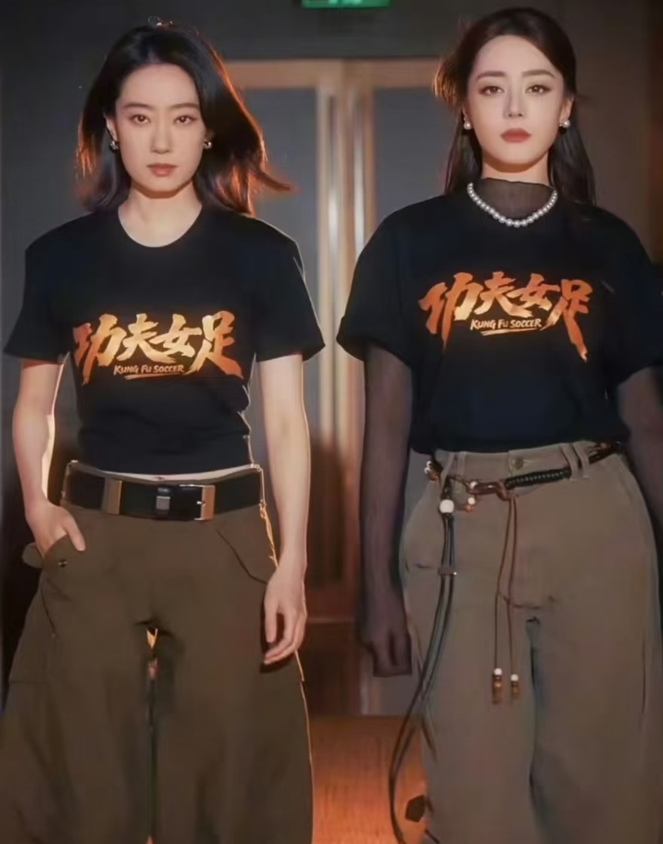 功夫女足张小斐迪丽热巴从小好到大张小斐迪丽热巴姐妹情又刀又甜张小斐和迪丽热巴对手